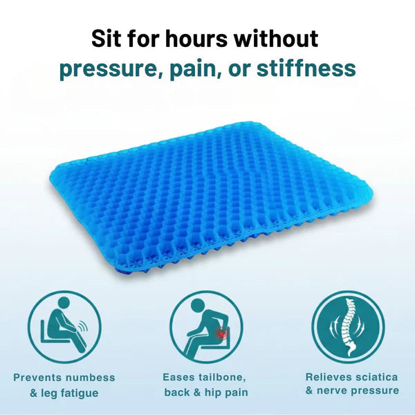 Gel seat cushion