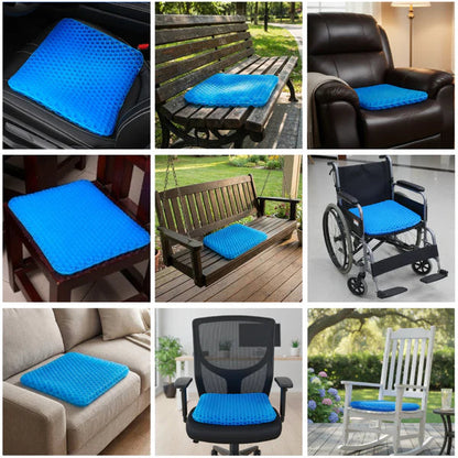 Gel seat cushion