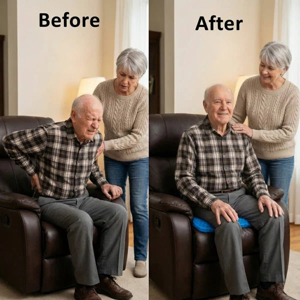 Gel seat cushion